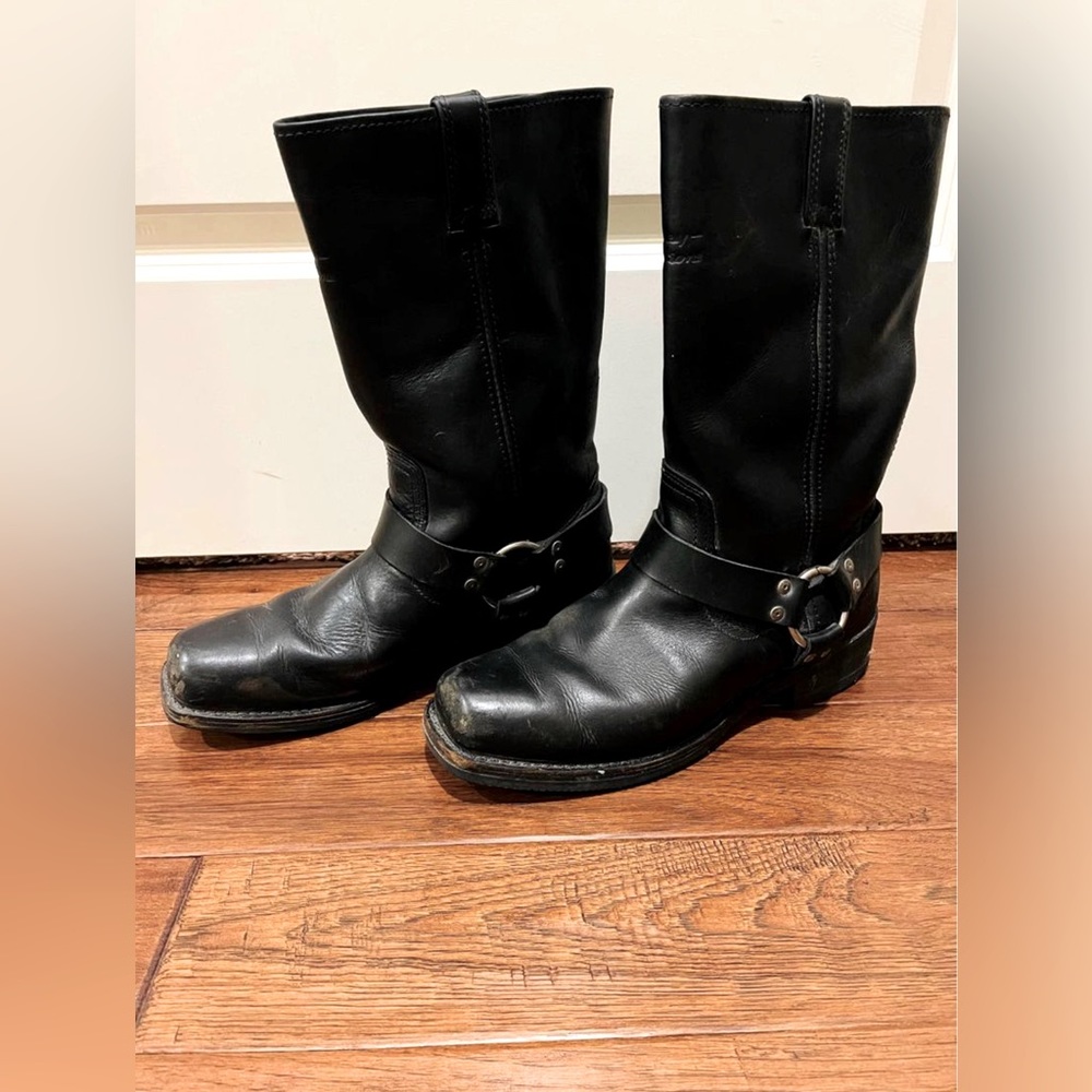 Mens Harley Davidson leather boots